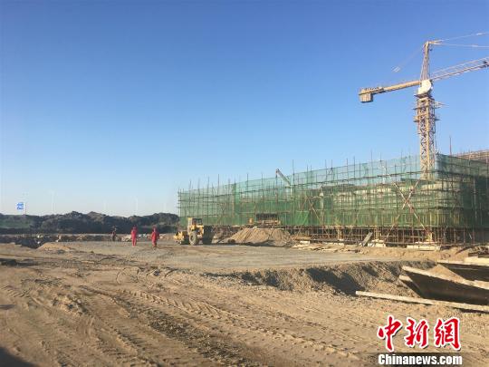 唐山丰南临港经济开发区基础设施建设正稳步推进 郭晓莹 摄